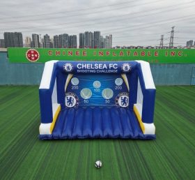 T11-7106 Chelsea Thema Aufblasbares Fußball-Schießspiel