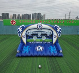 T11-7107 Chelsea Thema Aufblasbares Fußball-Torwandspiel