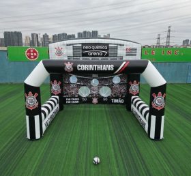 T11-7116 Corinthians Thema Aufblasbares Fußball-Schießspiel