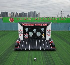 T11-7118 Korinther Thema Aufblasbares Fußball-Schuss-Spiel