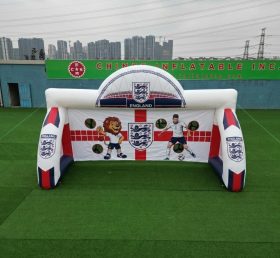 T11-7123 England Nationalmannschaft Thema Aufblasbares Fußball-Schuss-Spiel