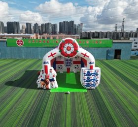 T11-7125 England Nationalmannschaft Thema Aufblasbares Fußball-Schießspiel