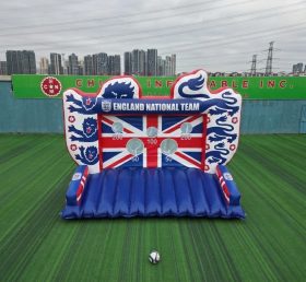 T11-7129 England Nationalmannschaft Thema Aufblasbares Fußball-Schuss-Spiel