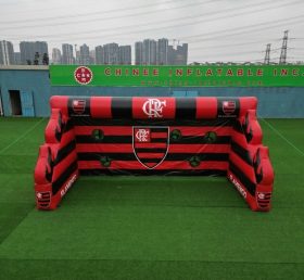 T11-7134 Flamengo-Themen Aufblasbares Fußball-Schießspiel