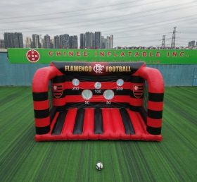 T11-7137 Flamengo Thema Aufblasbares Fußball-Schießspiel