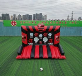 T11-7138 Flamengo Thema Aufblasbares Fußball-Schießspiel