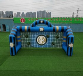 T11-7166 Inter Mailand Themenhaftes Aufblasbares Fußball-Schießspiel