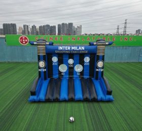 T11-7167 Inter Mailand Thema Aufblasbares Fußball-Schießspiel
