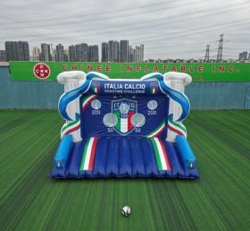 T11-7172 Italien Nationalmannschaft Thema Aufblasbares Fußball-Schießspiel