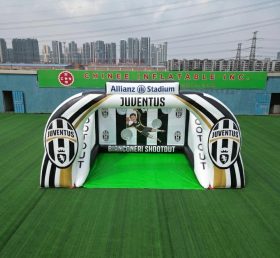 T11-7174 Juventus Thema Aufblasbares Fußball-Schuss-Spiel