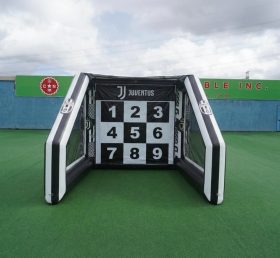 T11-7176 Juventus Thema Aufblasbares Fußball-Schießspiel