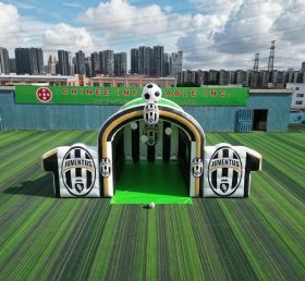 T11-7180 Juventus Thema Aufblasbares Fußball-Schießspiel