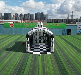 T11-7181 Juventus Thema Aufblasbares Fußball-Schießspiel