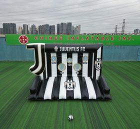 T11-7183 Juventus Thema Aufblasbares Fußball-Schießspiel