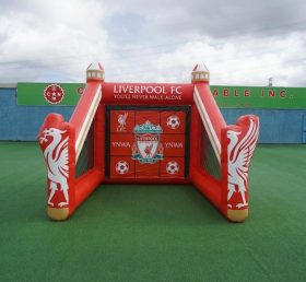 T11-7186 Liverpool Thema Aufblasbares Fußball-Schießspiel