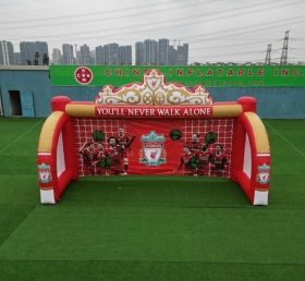 T11-7187 Liverpool Thema Aufblasbares Fußball-Schießspiel
