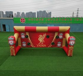 T11-7188 Liverpool Thema Aufblasbares Fußball-Schießspiel