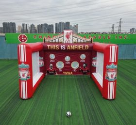 T11-7193 Liverpool Themen Aufblasbares Fußball-Torwartspiel