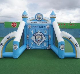 T11-7195 Manchester City Thema Aufblasbares Fußball-Schießspiel