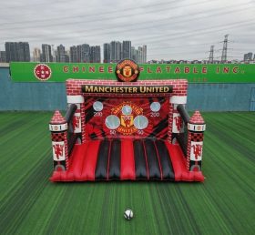 T11-7204 Manchester United Themen Aufblasbares Fußball-Torwandspiel
