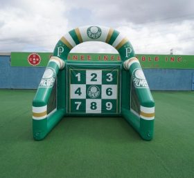 T11-7206 Palmeiras Thema Aufblasbares Fußball-Schießspiel