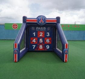 T11-7216 Paris-Saint-Germain Thema Aufblasbares Fußball-Torwandspiel