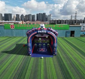 T11-7220 Paris Saint-Germain Thema Aufblasbares Fußball-Schießspiel