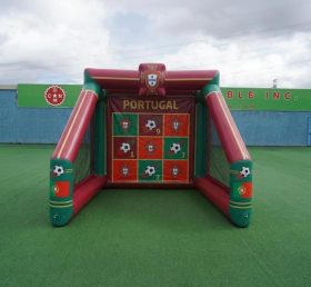 T11-7224 Portugal Nationalmannschaft Thema Aufblasbares Fußball-Torwandspiel