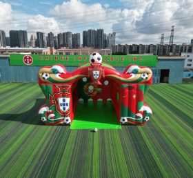 T11-7228 Portugal Nationalmannschaft Thema Aufblasbares Fußball-Torwartspiel
