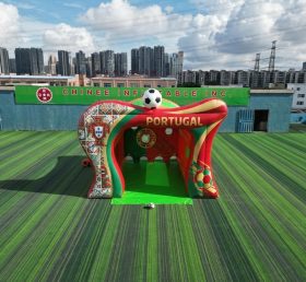 T11-7229 Portugal Nationalmannschaft Thema Aufblasbares Fußball-Schießspiel