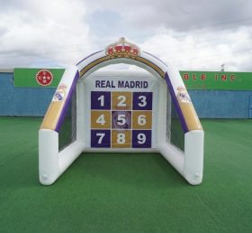T11-7233 Real Madrid Thema Aufblasbares Fußball-Schießspiel