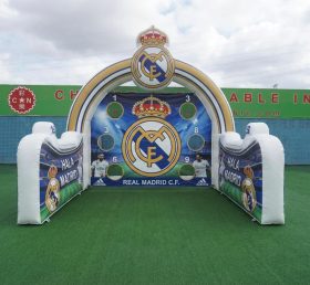 T11-7234 Real Madrid Thema Aufblasbares Fußball-Schussspiel