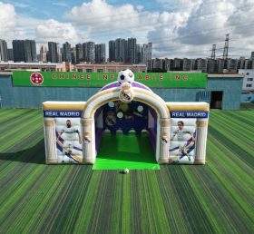 T11-7239 Real Madrid Thema Aufblasbares Fußball-Torschuss-Spiel
