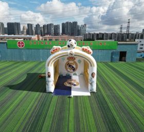 T11-7240 Real Madrid Thema Aufblasbares Fußball-Schießspiel