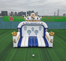 T11-7243 Real Madrid Thema aufblasbares Fußball-Schießspiel