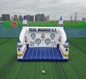 T11-7244 Real Madrid Thema Aufblasbares Fußball-Schießspiel