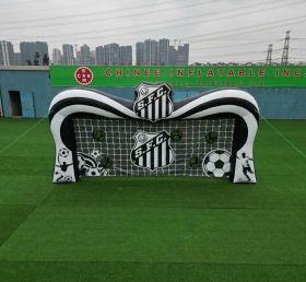 T11-7258 Santos Thema Aufblasbares Fußball-Schuss-Spiel
