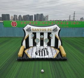 T11-7262 Santos Thema Aufblasbares Fußball-Schießspiel