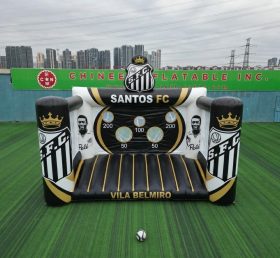 T11-7263 Santos Thema Aufblasbares Fußball-Torwandspiel