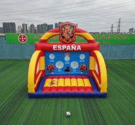 T11-7270 Spanien-Nationalmannschaft Thema Aufblasbares Fußball-Torspiel