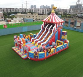 T6-6824 Circus Theme Inflatable Playgrou...