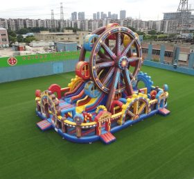 T6-6833 Riesenrad-Thema aufblasbarer Spielplatz