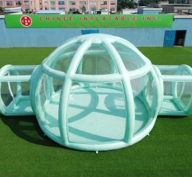 Tent1-5055 Mint Green Inflatable Bubble ...