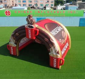 Tent1-7135 Nescafé Werbe aufblasbares Zelt