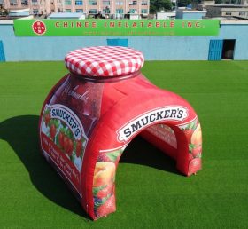 Tent1-7143 Smucker's Werbe-Aufblaszelt