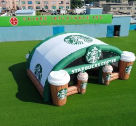 Tent1-7145 Starbucks Werbe-Aufblaszelt