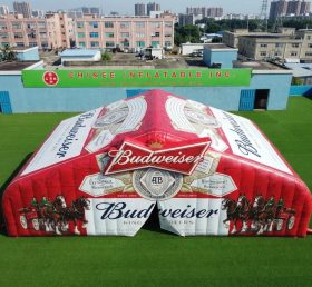 Tent1-7155 Budweiser Werbeaufblasbares Würfelzelt