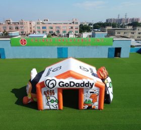 Tent1-7164 GoDaddy Werbeaufblasbares Würfelzelt