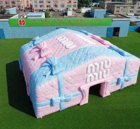 Tent1-7184 Miu Miu Werbeaufblasbares Würfelzelt