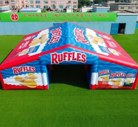Tent1-7191 Ruffles Werbe aufblasbares Würfelzelt
